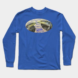 The Creation of Blue Tongued Skinks - Tiliqua Long Sleeve T-Shirt